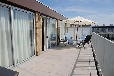 Appartement in Nieuwpoort met zeezicht