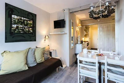 Monolocale per 4 persone ai piedi delle piste