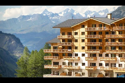 Charmante Wohnung mit Pool in Tignes