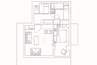 Helle Wohnung am Fuße der Pisten.