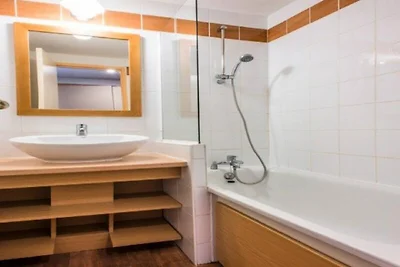 Wohnung in Plagne 1800 mit Mont Blanc Blick