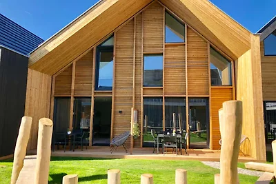 Luxus-Lodge für 4 Personen mit schönem Loft.