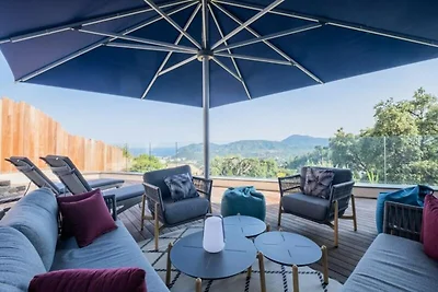 Huis in Mandelieu met uitzicht op verwarmd...