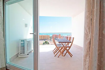 Appartement in Canet met uitzicht op zee