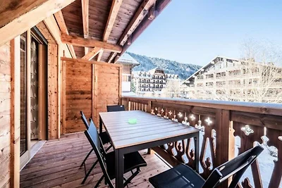 Apartment in Morzine mit Bergblick