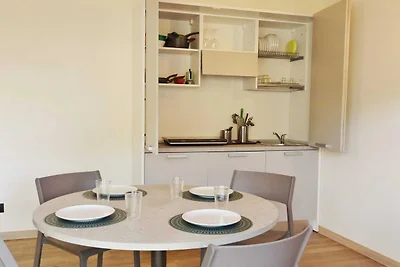 In einer klimatisierten Wohnung mit Terrasse