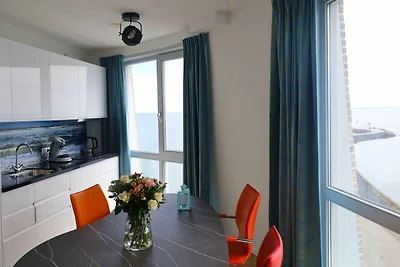 Schöne Wohnung mit Meerblick