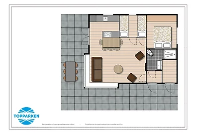 Prachtig chalet in Noordwijk met tuin