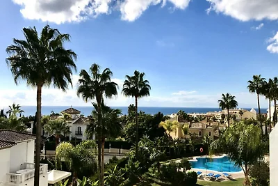 Ferienwohnung in Marbella mit Meerblick