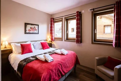 4 kamers, 8 slaapplaatsen, op het zuiden