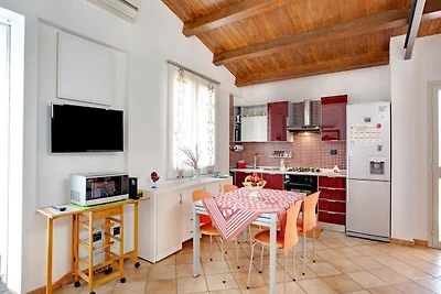 Strandapartment mit Klimaanlage und Terrasse