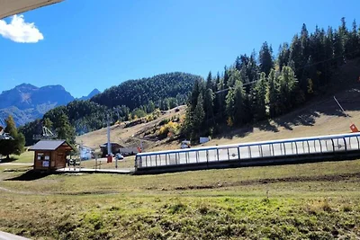 Apartment in Pra-Loup mit Bergblick