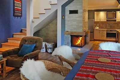 Casa de vacaciones con gran jardín privado.