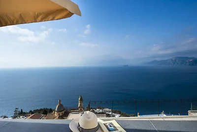 Villa a Praiano con piscina vista mare