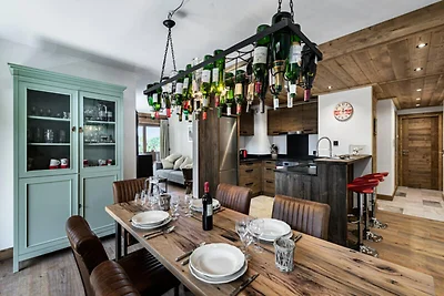 Apartment in Le Praz in der Nähe der...