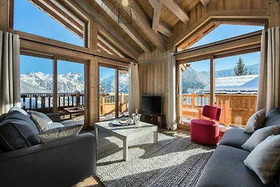 Chalet in Courchevel mit Blick auf den...