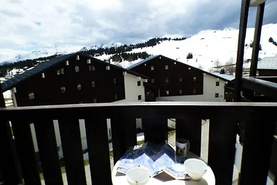 Apartment mit Balkon mit Blick auf den Mont...