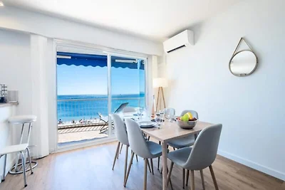 Wohnung in Cannes mit Blick auf den Strand