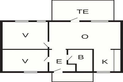 Ferienhaus für 4 Personen in Borre