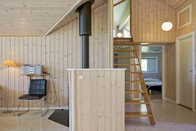 Ferienhaus mit Sauna am Strand