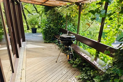 Ferienhaus mit Sauna und Garten in der Nähe v...