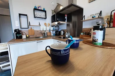 Wohnung in La Chaume mit Meerblick