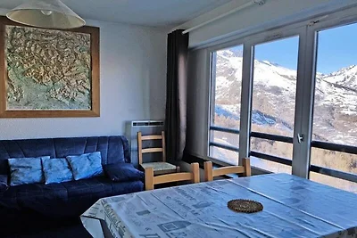 Apartment in den Alpen mit Skischränken