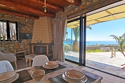 Cottage in Plakias met zwembad en uitzicht
