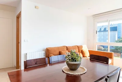 Apartment mit Meerblick in Sanxenxo in der Nä...