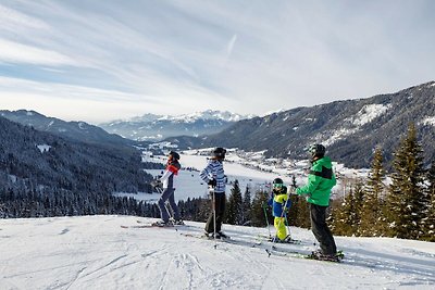 Chalet met uitzicht op de bergen