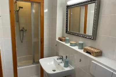Schöne Wohnung in einem reetgedeckten...