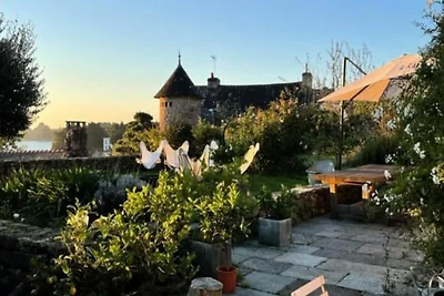 Huis op Île-aux-Moines bij Port Miquel