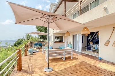 Saint-Leu Villa met uitzicht op de oceaan