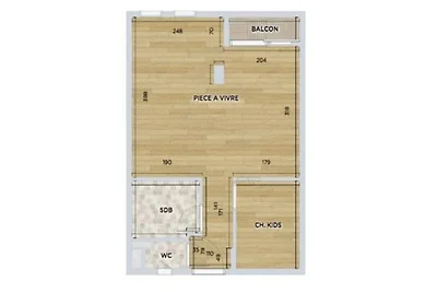 Apartment in Val d'Isère in der Nähe von...