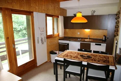 Gemütliche Wohnung mit Blick auf das Rhônetal