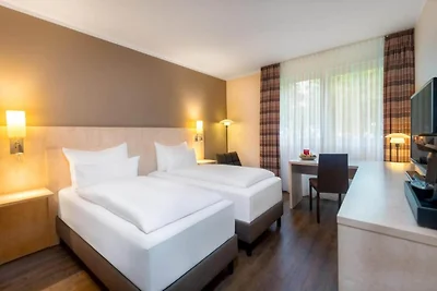 Standard-Zweibettzimmer für 2 Personen.