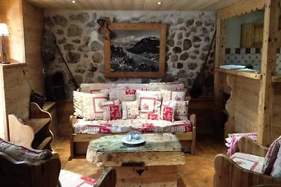 Apartment in Grand-Bornand mit Sauna