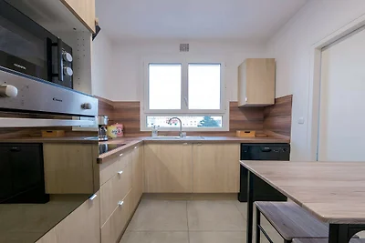 Modern appartement voor 9 personen in de...