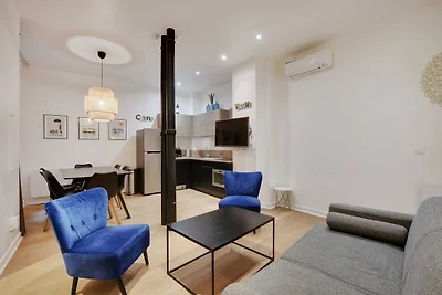 Elegantes Apartment – 2BD/6P – Hôtel de Ville