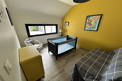 Gelijkvloers huis 200 m van het strand