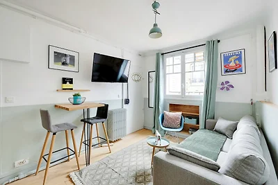 Parijse cocon voor 2 in Batignolles - 17e ard
