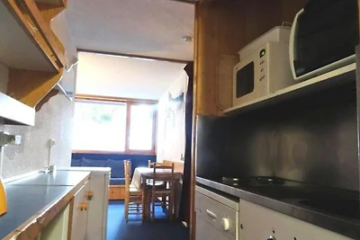 Studio für 4 Personen in Arc 1800, Ski-in-Ski...