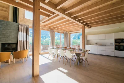 Schönes Chalet mit Kamin in Megève
