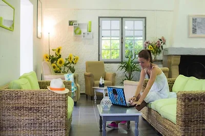 Ferienwohnung in Eauze mit Golfplatz und Pool