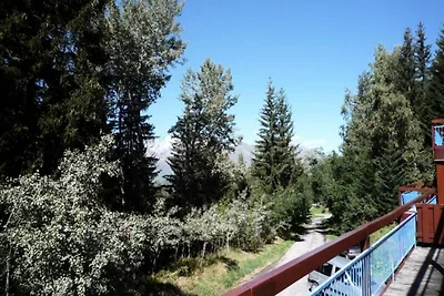 Wohnung in Les Arcs mit Waldblick