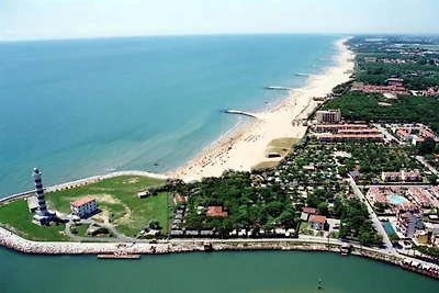 Schöne Villa in Caorle mit Balkon