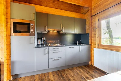 Stimmungsvolles Chalet in einem Ferienpark
