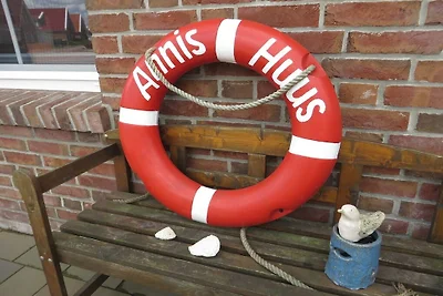 Anni's huis, direct aan het water.