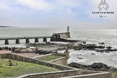 Apartment in La Chaume mit Meerblick