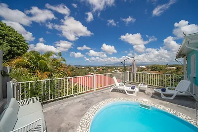 Panoramische bungalow in La Haut